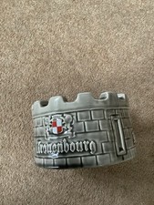 VINTAGE KRONENBOURG CERAMIC CASTLE ASH TRAY BY WADE