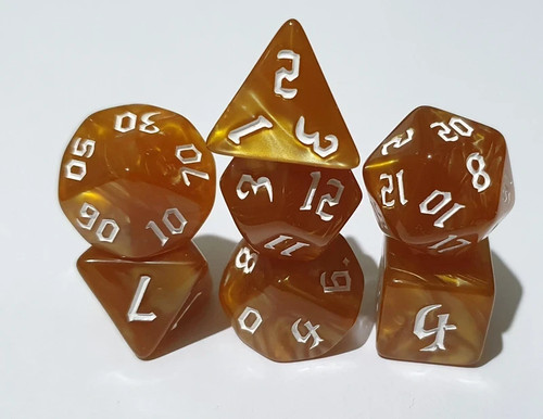 Dnd dice set polyhedral resin - dnd,