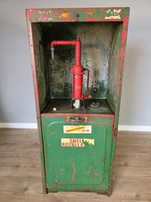 1950s Shell Oil Pump/Dispenser Cabinet
