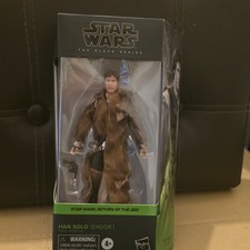 Hasbro Star Wars The Black Series Han Solo (Endor) 6'' Toy (E9364)