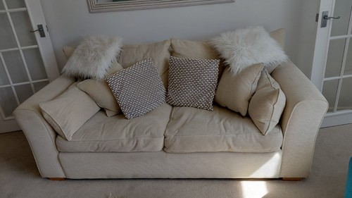 Gorgeous seater cream - seater, sofa