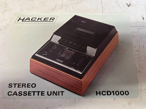 Hacker radio model - hacker,