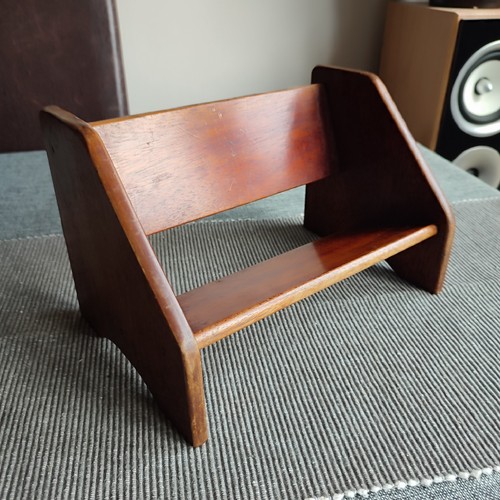 Vintage wooden desk - wooden,