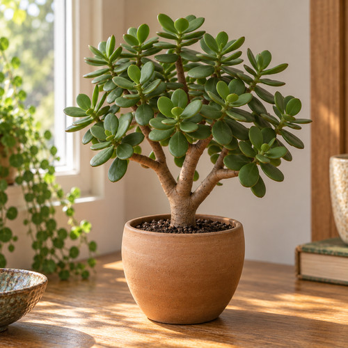 Jade plant crassula - ovata,