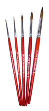 Set 5 Sable Paint Brushes