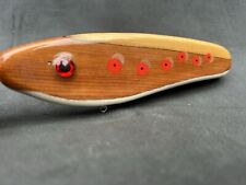 Traditional Wooden Jerk Bait Pike lure 