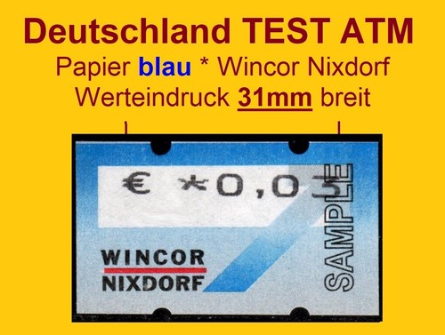 Federal atm test paper blue - federal,