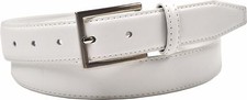 MENS LEATHER SUIT BELT 32 -