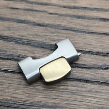 Omega Polaris Two Tone Steel Watch Bracelet Link Part 17mm for Bracelet (C241)