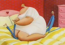 SARAH JANE SZIKORA, 'TICKLY FEET', LIMITED EDITION PRINT 61/495, SIGNED