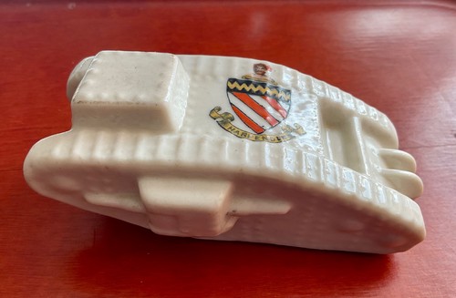 Crested china ww1 tank - ww1,