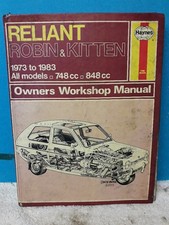 Reliant Robin And Kitten 1973
