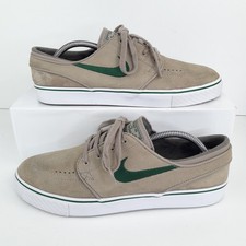 Nike Mens Trainers UK 8 Zoom Stefan Janoski Gorge Green Khaki White Low Skate
