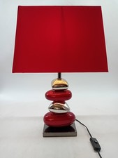 Red Modern Table Lamp with