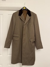  Covert Coat, felt collar,  40R