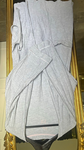 Women grey solid - women's, long