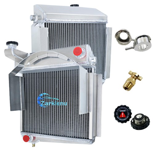 Row aluminum radiator - aluminum, for