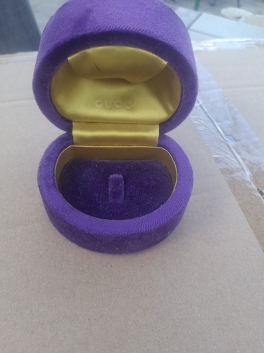 Gucci velvet jewelry box - velvet,