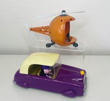 Ben And Hollys Little Kingdom Nanny Plum Limousine Car And Helicopter With Sound