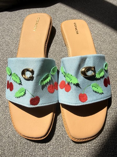 Coach cherry sandals size - sandals,