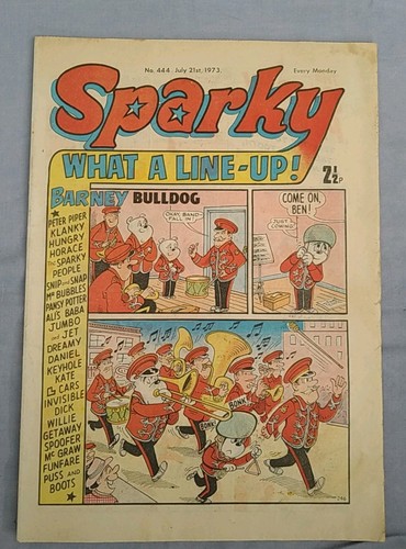 1973 sparky comic - comic, no444