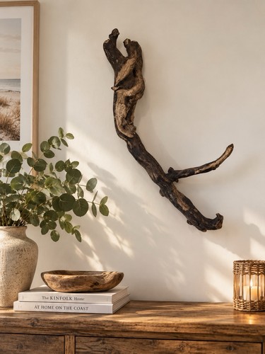 Large natural driftwood wall - large,