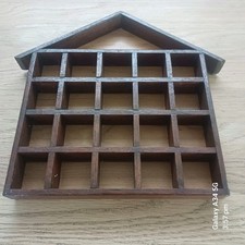 Vintage Wooden Thimble Curio