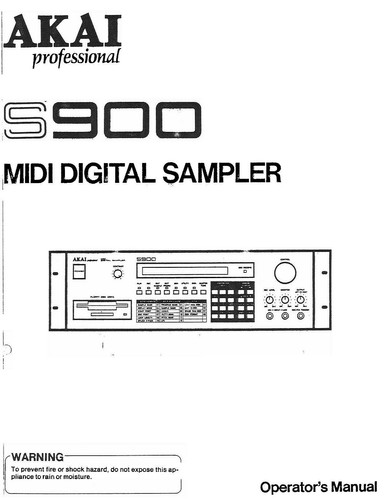 Akai s900 digital - digital, sampler