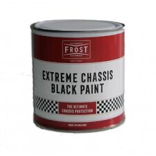Frost Chassis Black Gloss Protection Paint 1 Litre Durable Chip Resistant Coat
