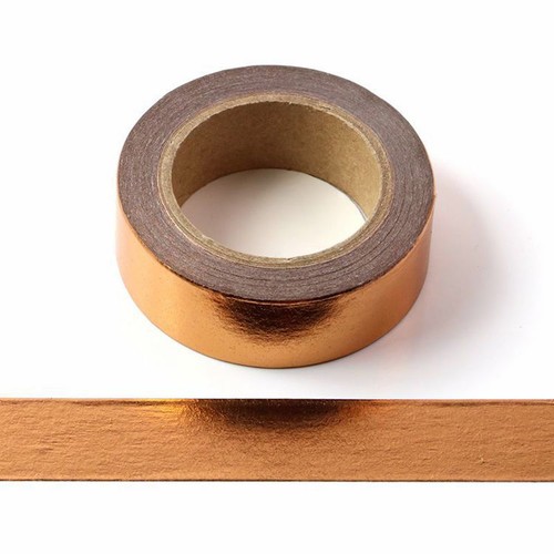 Copper foil washi tape - 2,