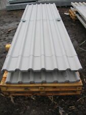 light grey / goosewing grey polyester box profile roofing sheets