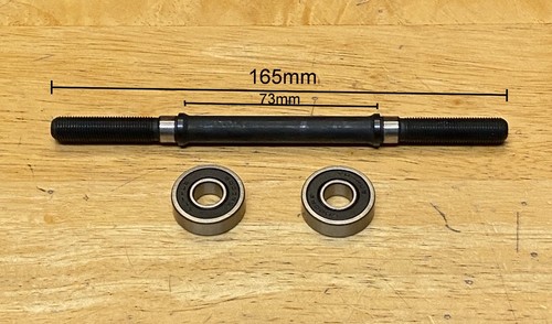 Rear sealed bearing hub axle - rear,