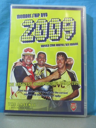 Arsenal membership dvd - arsenal, 2009