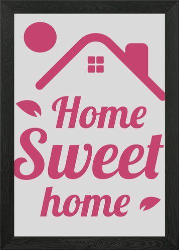 Home sweet quotes framed - sweet,