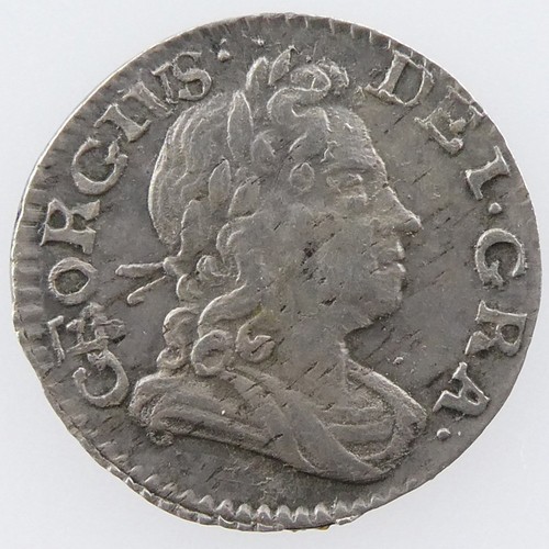 George silver penny - silver,