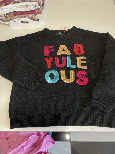 Fab yule ous sequin black - fab,
