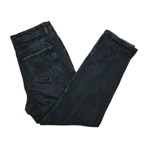 Zara black wash straight leg - zara,