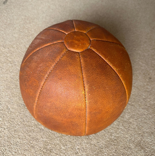 Vintage leather suede medicine - suede,