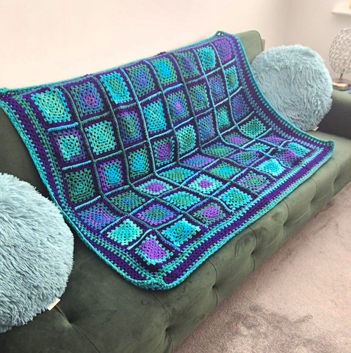 Blanket crochet - -,