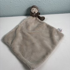 NEXT Monkey Comforter Brown Beige Tan Baby Soft Plush Blankie Doudou Soother Toy