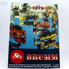 Brumm 1978 Italian Toy Catalogue Stamped by LESNEY PRODUCTS Co LTD. Very Rare