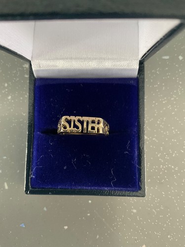 9ct gold sister - 9ct,