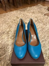 Blue Hobbs Court Shoes Small