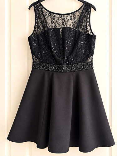 Lipsy london black - lace, floral