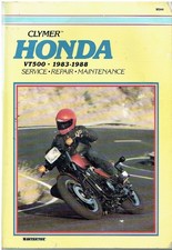 HONDA VT500FT ASCOT , VT500C SHADOW & VT500E EURO SPORT (1983-88) REPAIR MANUAL