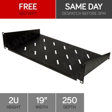 Shelf 2U 250mm Cantilever
