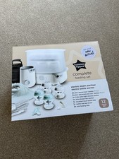 Tommee Tippee Complete Feeding Set with Electric Steam Steriliser - Brand New