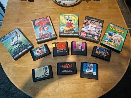 Sega mega drive games x12 - sega,