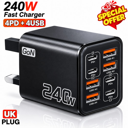 240w multi port - 240w, multi-port