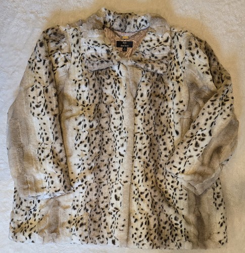 Dennis basso faux fur coat - basso,